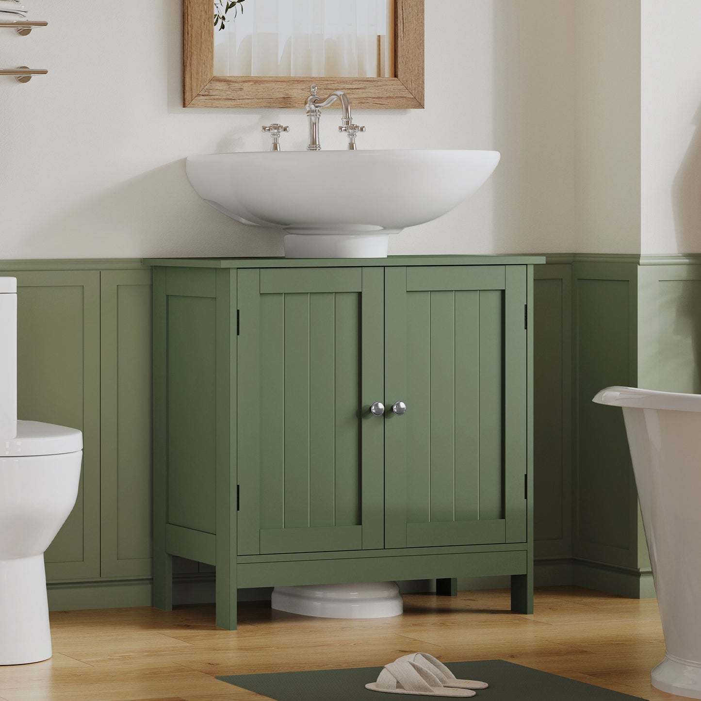 Pedestal Sink Storage Cabinet, YSG020