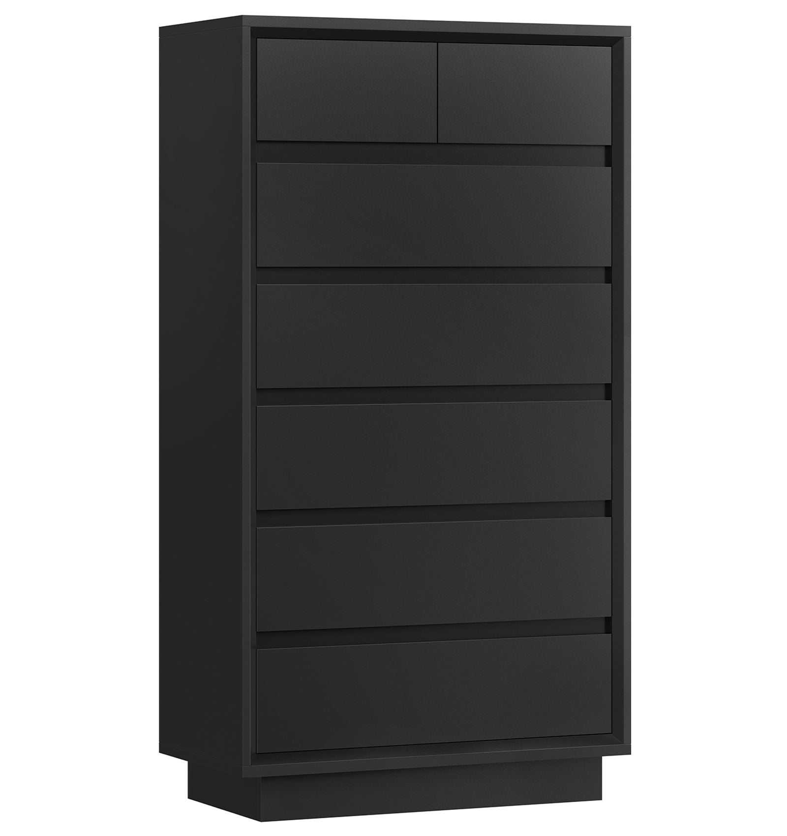 black tall dresser for bedroom TEENFON 51.6
