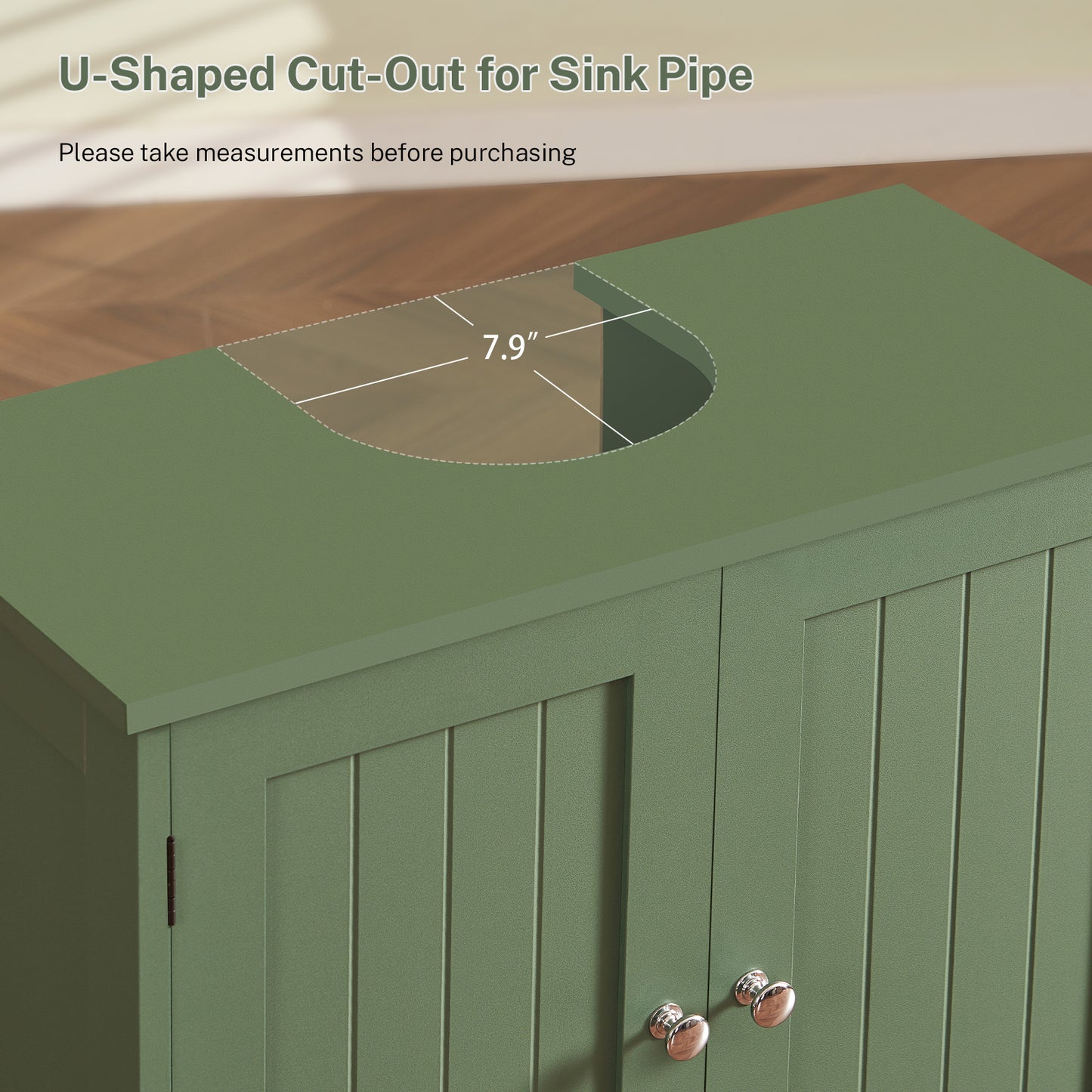 Pedestal Sink Storage Cabinet, YSG020
