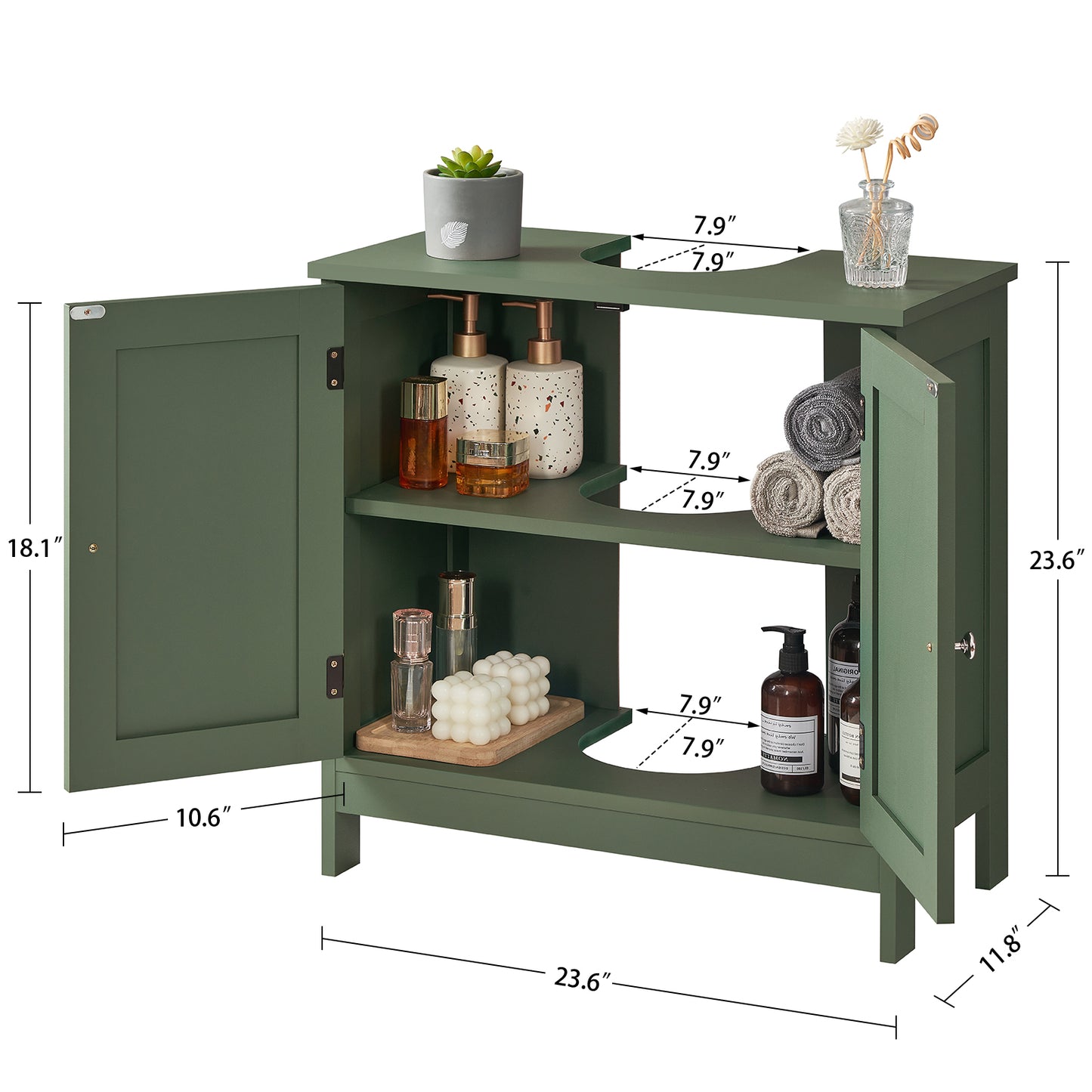 Pedestal Sink Storage Cabinet, YSG020