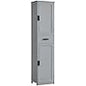 TEENFON 67“ Tall Bathroom Cabinet, Storage Cabinet with 4 Shelves & 2 Doors, Narrow Storage Cabinet for Bathroom, Living Room, Home Office, Greige